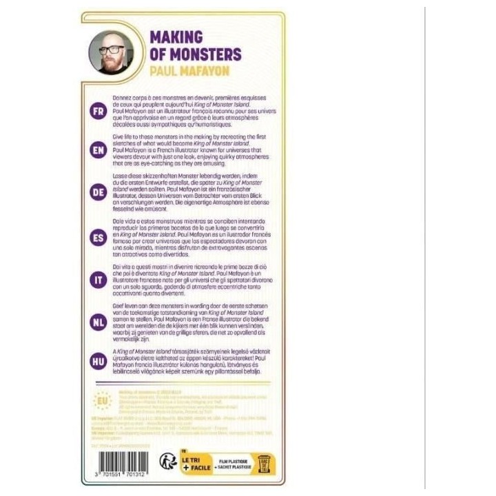 Puzzle UNIVERSE - 1000 pieces - Making of Monsters