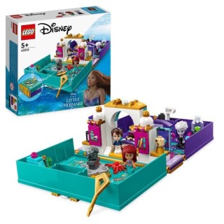 LEGO Disney Princess 43213 Le Livre d'Histoire : La Petite Sirene, Jou
