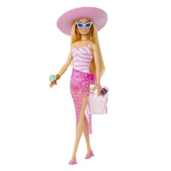 BARBIE - BARBIE BEACH DAY BARBIE (CP4) - 21A - poupée - 3 ans et +