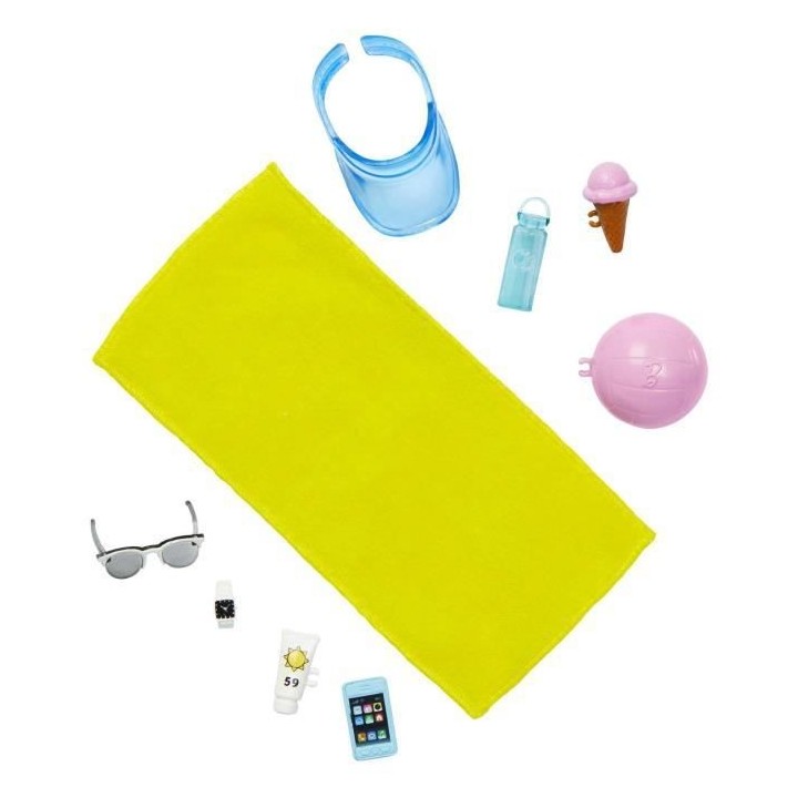 BARBIE - BARBIE BEACH DAY KEN (CP4) - 21A - poupée - 3 ans et +