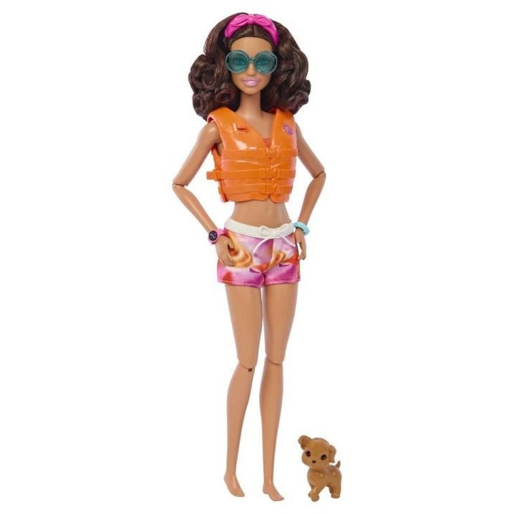 BARBIE - BARBIE BARBIE SURF DOLL + ACCY (CP6) - 21A - poupée - 3 ans