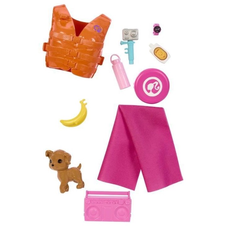 BARBIE - BARBIE BARBIE SURF DOLL + ACCY (CP6) - 21A - poupée - 3 ans