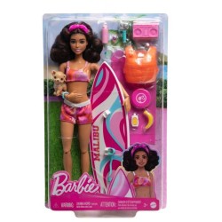 BARBIE - BARBIE BARBIE SURF DOLL + ACCY (CP6) - 21A - poupée - 3 ans et +