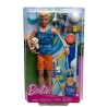 BARBIE - BARBIE KEN SURF DOLL + ACCY (CP6) - 21A - poupée - 3 ans et +