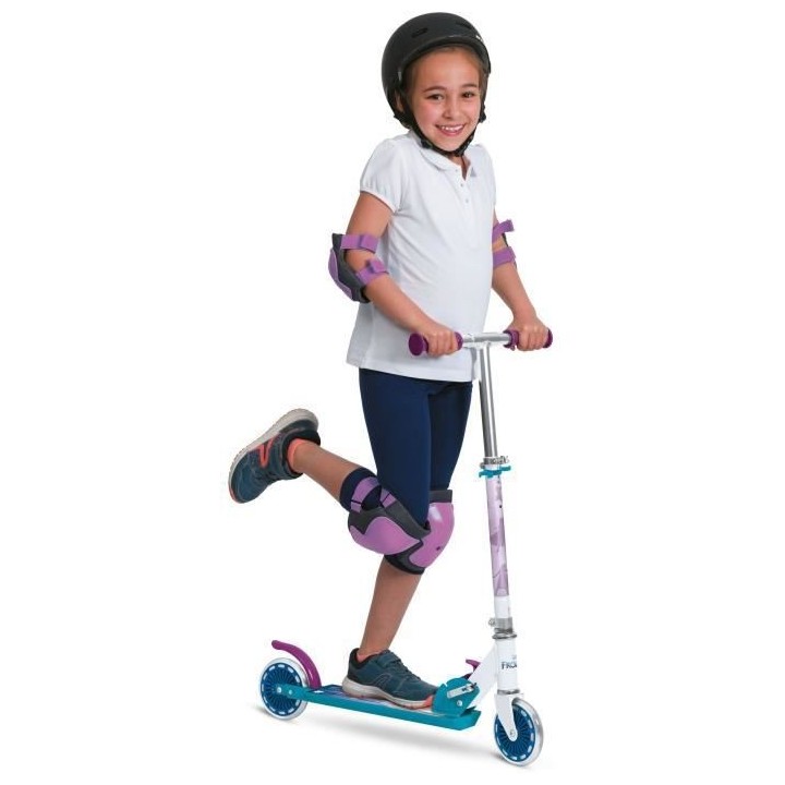 MONDO - Trottinette / Patinette 2 roues pliable - Disney - La Reine de