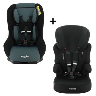 NANIA - Pack siege auto MAXIM Groupe 0/1 (0-18Kg) + siege auto BELINE