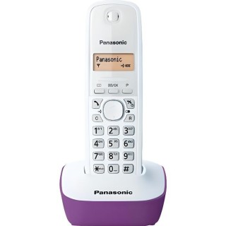 Panasonic KX-TG1611FRF Solo Téléphone Sans Fil Sans Répondeur Blanc