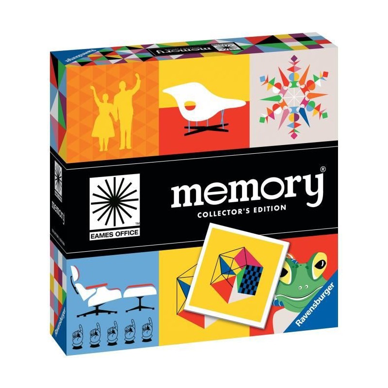 Memory EAMES - Edition collector - Jeu éducatif - A partir de 8 ans - 27377 - Ravensburger