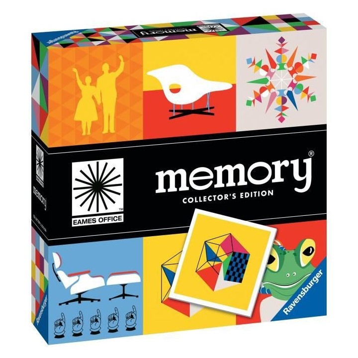 Memory EAMES - Edition collector - Jeu éducatif - A partir de 8 ans -