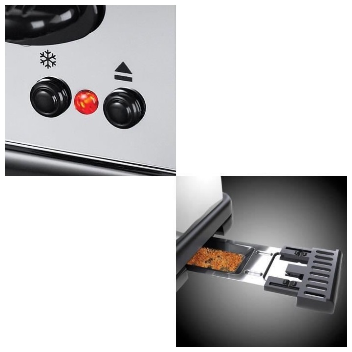 Russell Hobbs 21391-56 Toaster Grille-Pain Colours, Fente Large Spéci