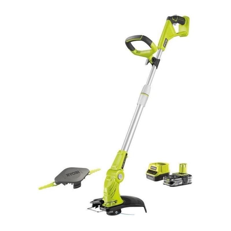 Coupe-bordures hybride 18V ONE+ RYOBI RLT1831H25FPK - Diametre de coupe 25-30 cm + 1 batterie 2,5 Ah et 1 chargeur + RAC155 OFFE