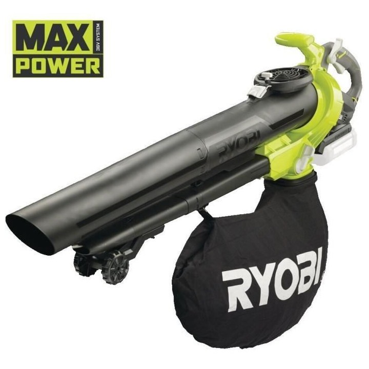 Souffleur aspiro-broyeur 36V - 3-en-1 - Moteur Brushless - lames Power