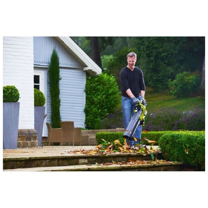 Souffleur aspiro-broyeur 36V - 3-en-1 - Moteur Brushless - lames Power