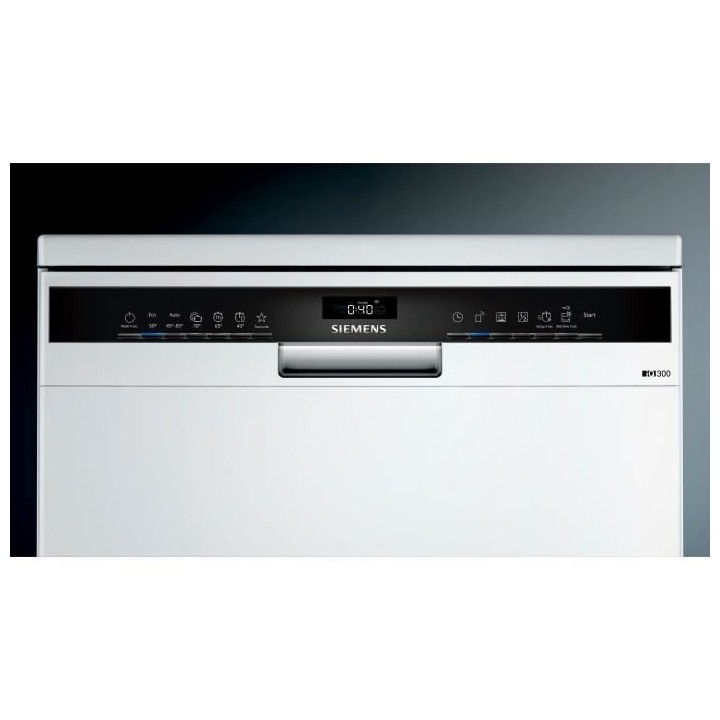 Lave-vaisselle pose libre SIEMENS SN23HW36TE iQ300 - 12 couverts - Ind