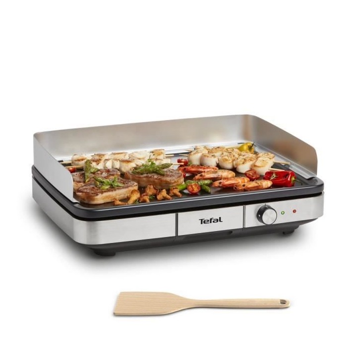 TEFAL Plancha électrique XXL,12 personnes, Antiadhésif, Thermostat r