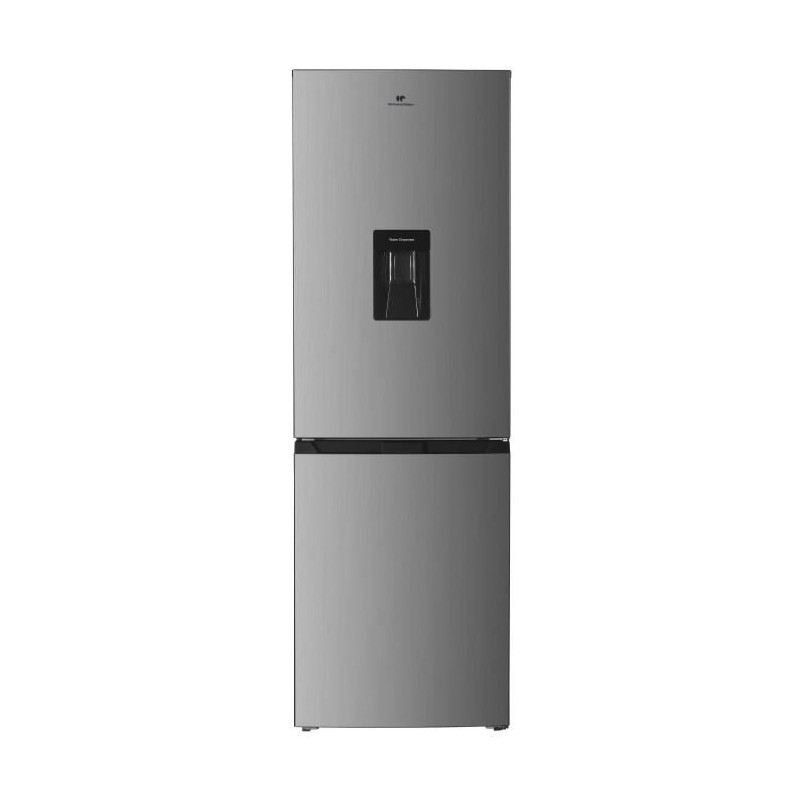 Réfrigérateur congélateur bas 251L Total No Frost Inox