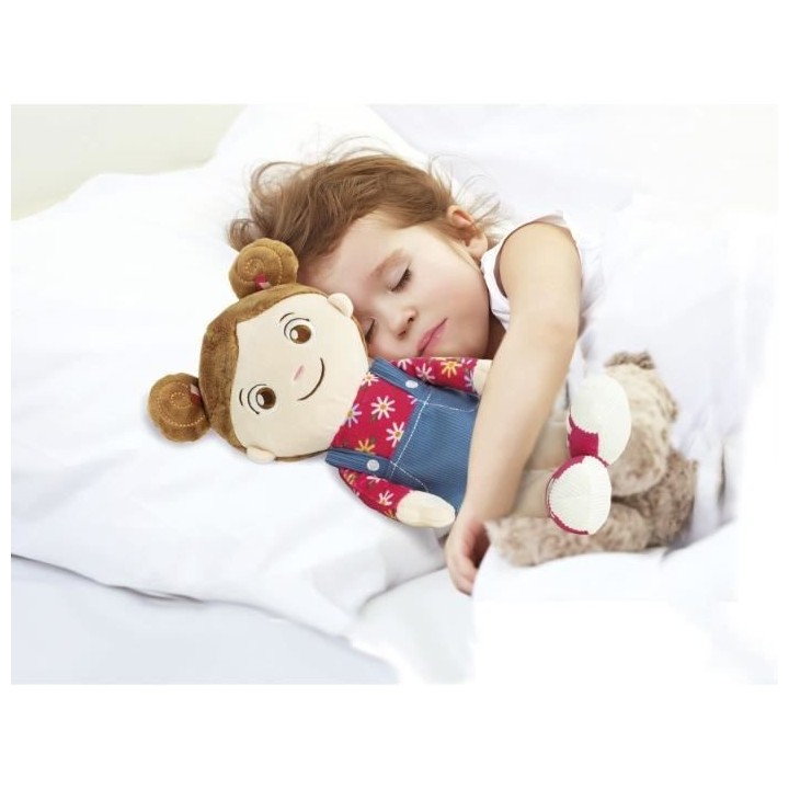 Baby Clementoni - Olivia, ma poupée a moi - Poupée douce 26,5cm + 3