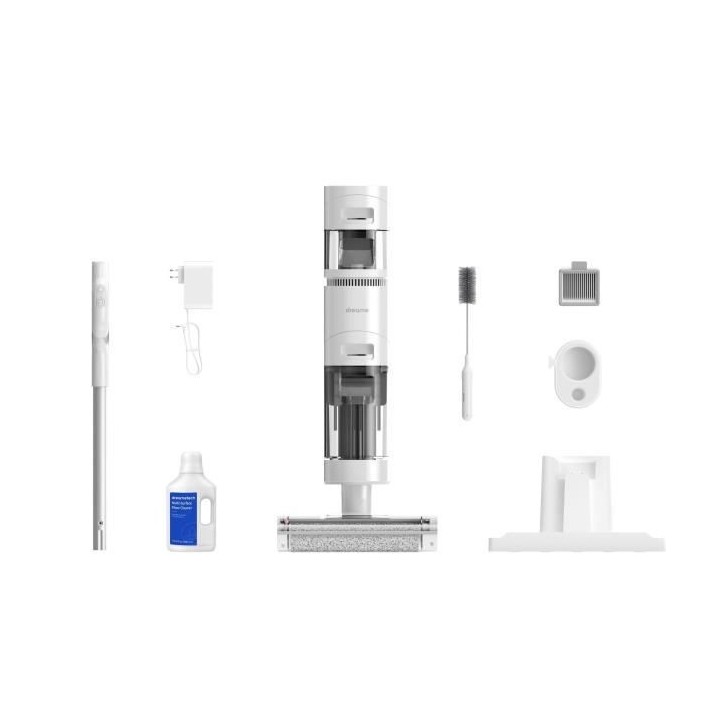 DREAME H11 - Aspirateur Balai Nettoyeur Sec et Humide - Écran LED Int