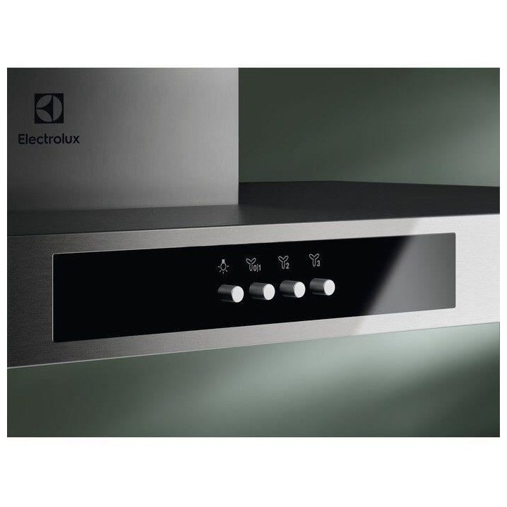 Hotte décorative murale - ELECTROLUX LFT426X - L 60 cm - Evacuation e
