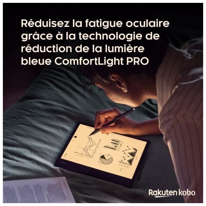 Liseuse eBook - KOBO - Elipsa 2E - Noir