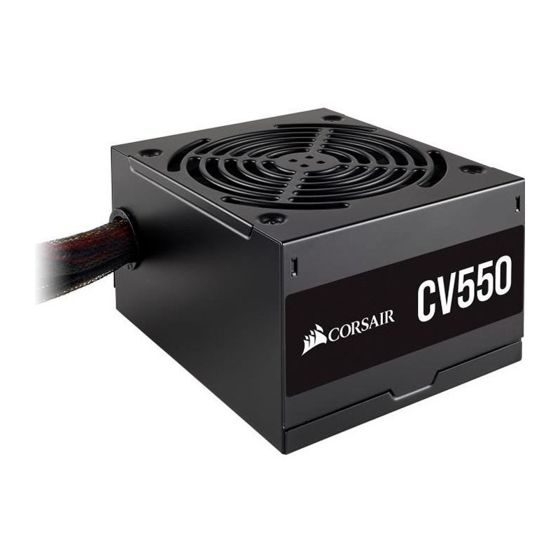 CORSAIR - CV550 - Bloc d'alimentation - 550 Watts - CV Series - Certifié 80 PLUS Bronze - (CP-9020210-EU)