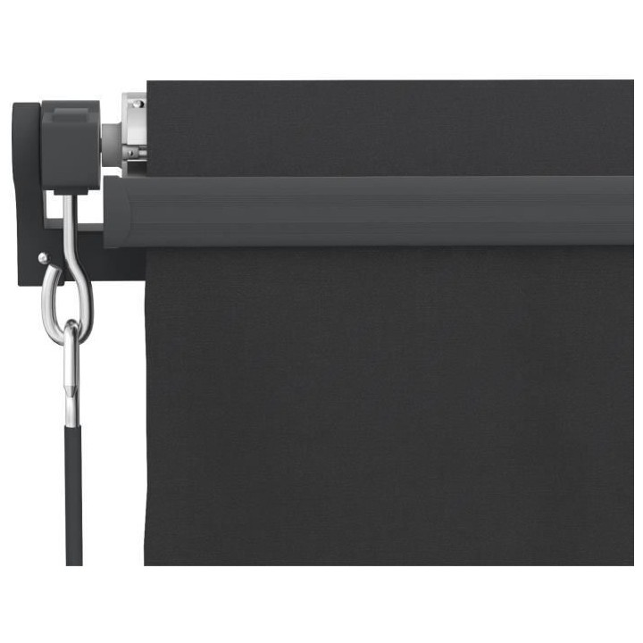 Store banne manuel sans coffre 2,90 x 2m en aluminium, structure grise