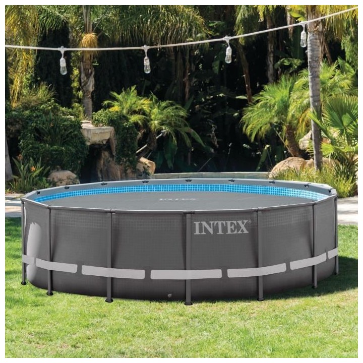 Intex - UTF00142 - Bâche a bulles diametre 4,80m renforcee pour pisci