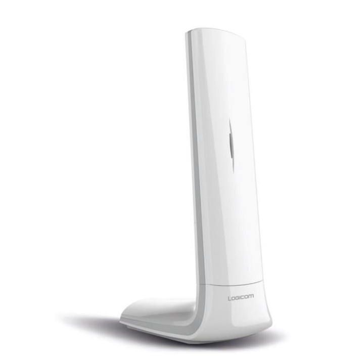 Logicom Luxia 150 Solo Téléphone Sans Fil Sans Répondeur Blanc Gris