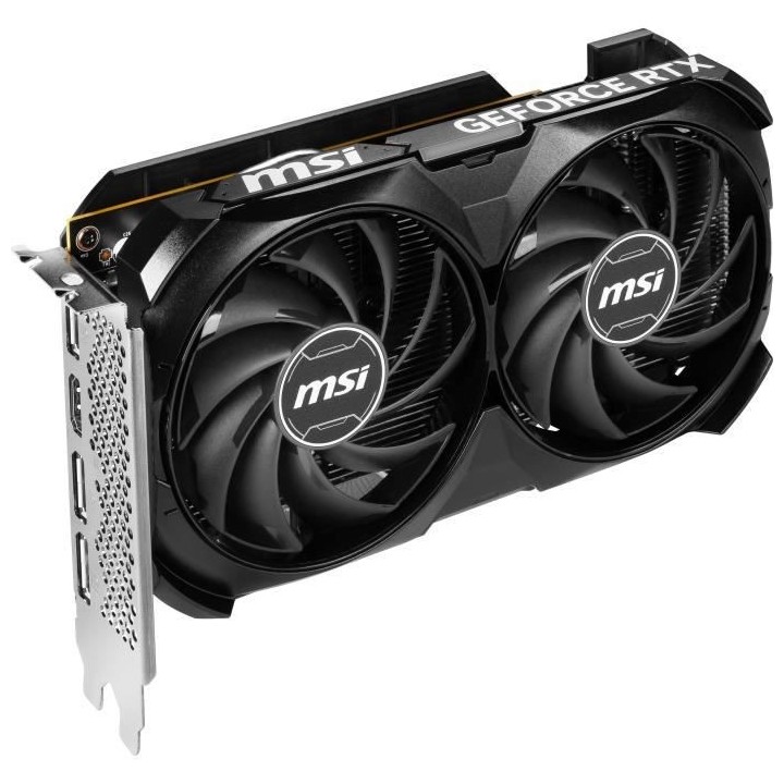MSI - Carte Graphique - GeForce RTX™ 4060 VENTUS 2X NOIR 8G OC