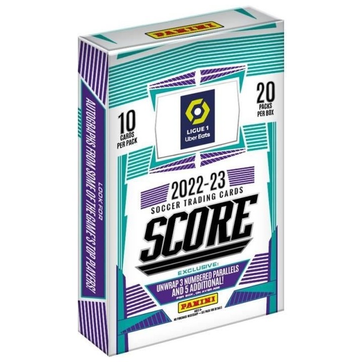 SC SCORE TC LIGUE 1 boite 20 pochettes TC