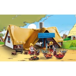 PLAYMOBIL - 71266 - Astérix : Hutte d'Ordralfabetix