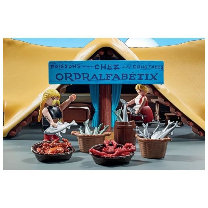 PLAYMOBIL - 71266 - Astérix : Hutte d'Ordralfabetix