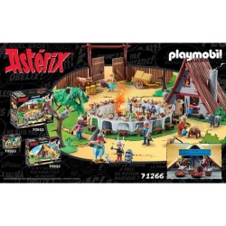 PLAYMOBIL - 71266 - Astérix : Hutte d'Ordralfabetix