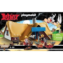 PLAYMOBIL - 71266 - Astérix : Hutte d'Ordralfabetix