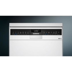 Lave-vaisselle pose libre SIEMENS SR23HW65ME iQ300 - 10 couverts - Induction - L45cm - Home Connect - 45dB - Blanc