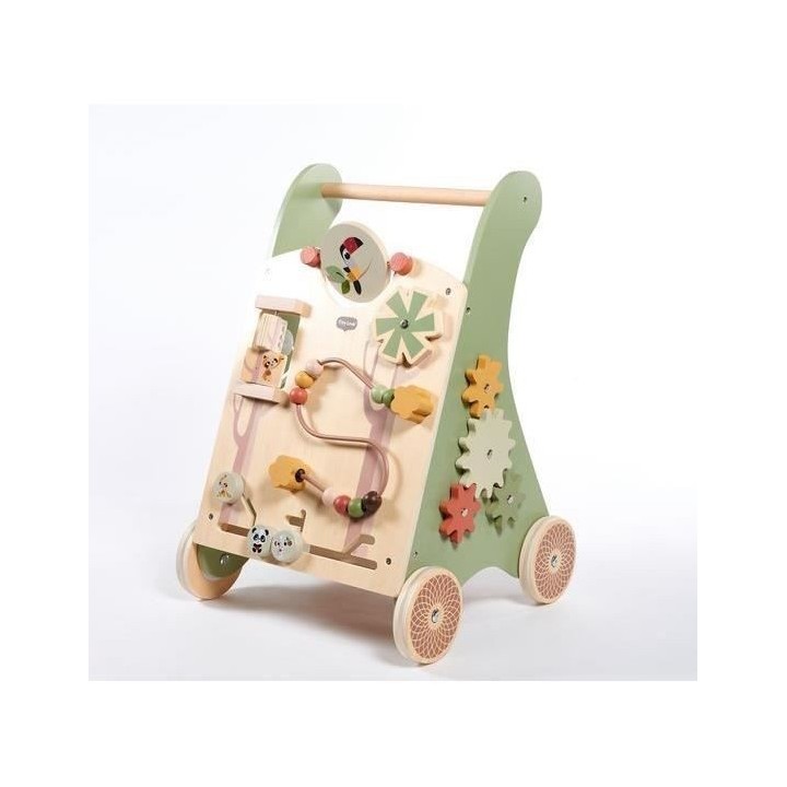 TINY LOVE, Chariot de marche en bois, a partir de 18 mois, Boho Chic