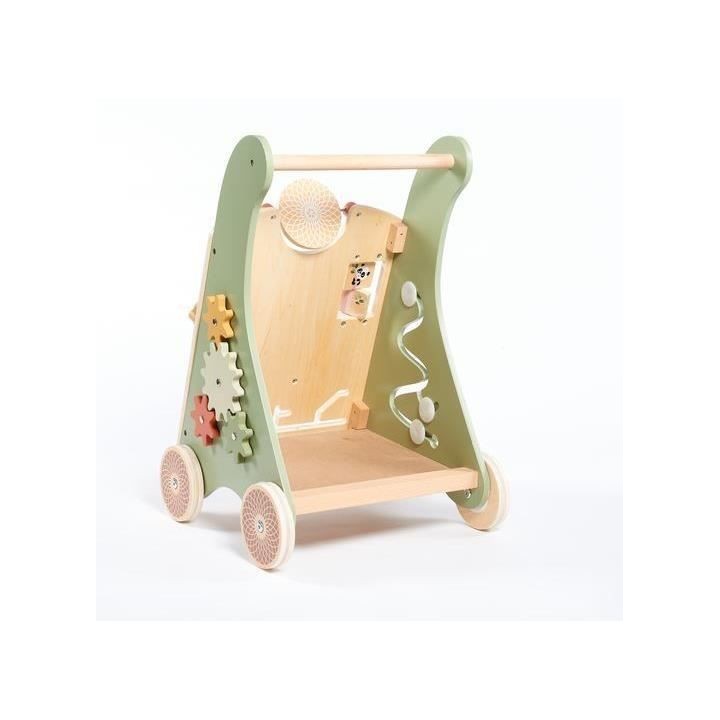 TINY LOVE, Chariot de marche en bois, a partir de 18 mois, Boho Chic