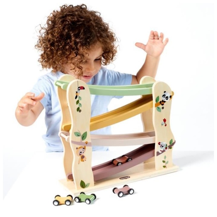 TINY LOVE, Rampe de course en bois, a partir de 18 mois, Boho Chic