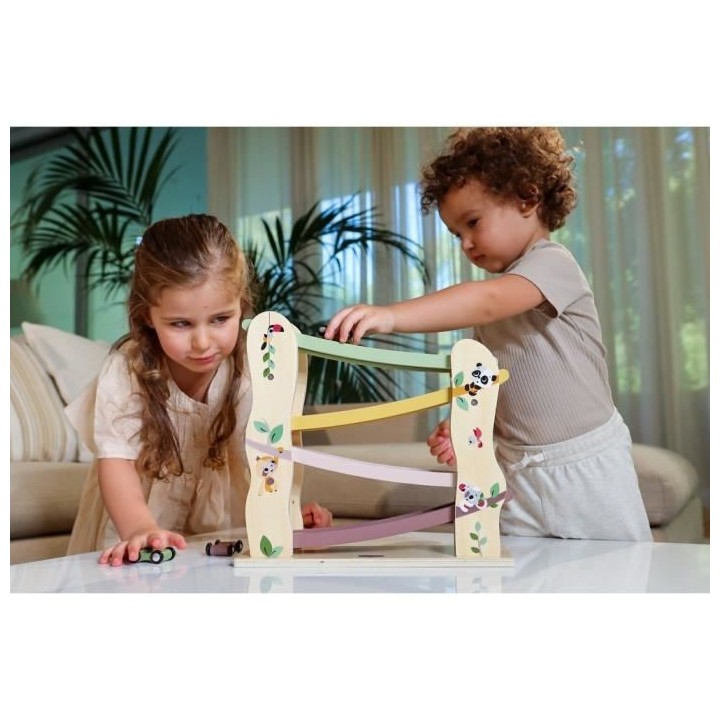 TINY LOVE, Rampe de course en bois, a partir de 18 mois, Boho Chic