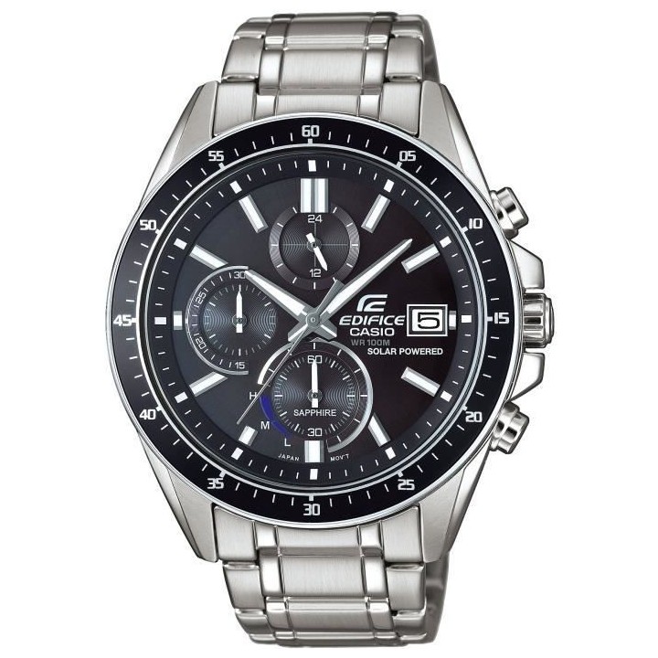 CASIO - Montre en acier inoxydable - EDIFICE - Gris