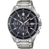 CASIO - Montre en acier inoxydable - EDIFICE - Gris