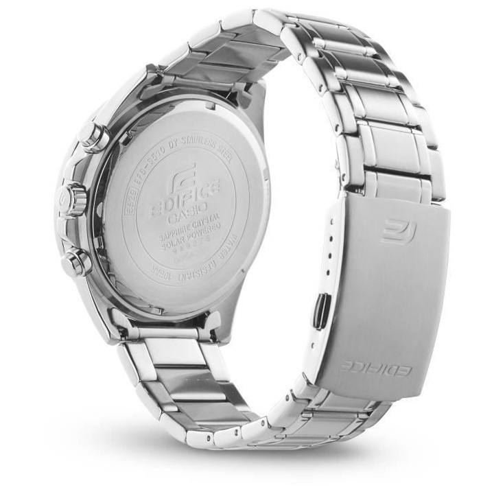 CASIO - Montre en acier inoxydable - EDIFICE - Gris
