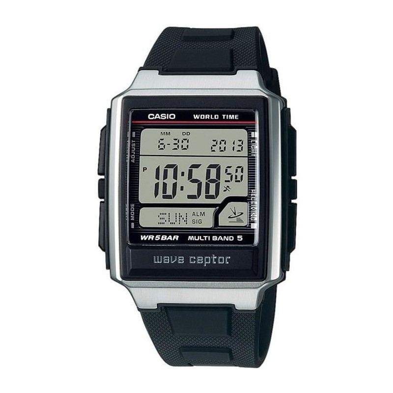 Montre radio - CASIO - Multifonctions - Noir