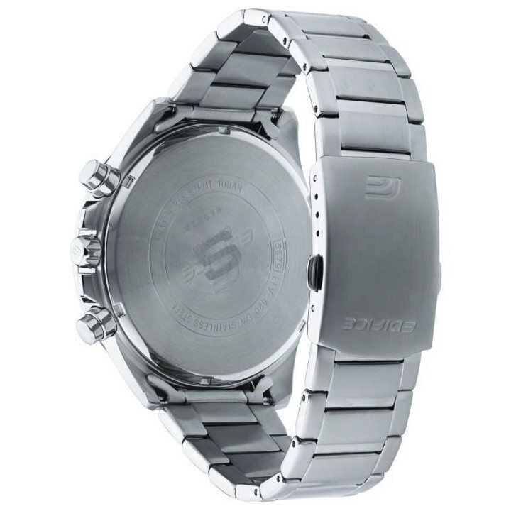 CASIO - Montre en acier inoxydable - EDIFICE - Gris