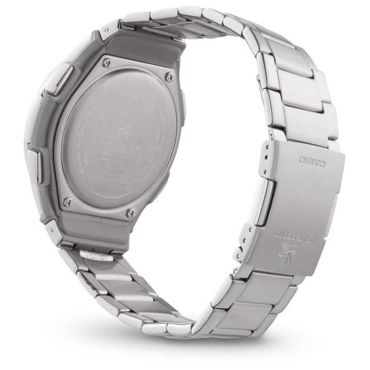 CASIO - Montre en acier inoxydable - WAVECEPTOR - Gris