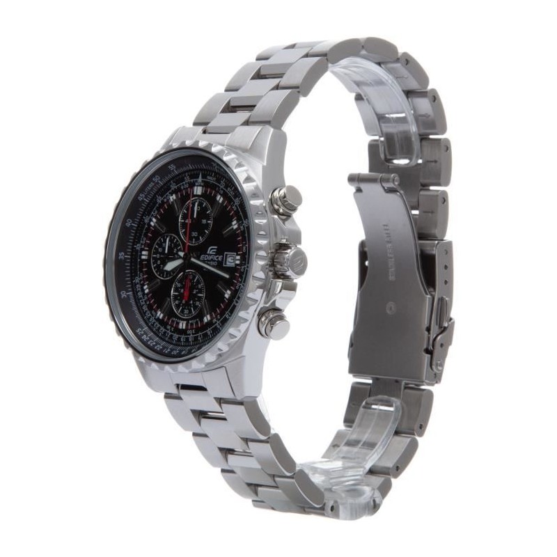 CASIO - Montre en acier inoxydable - EDIFICE - Gris