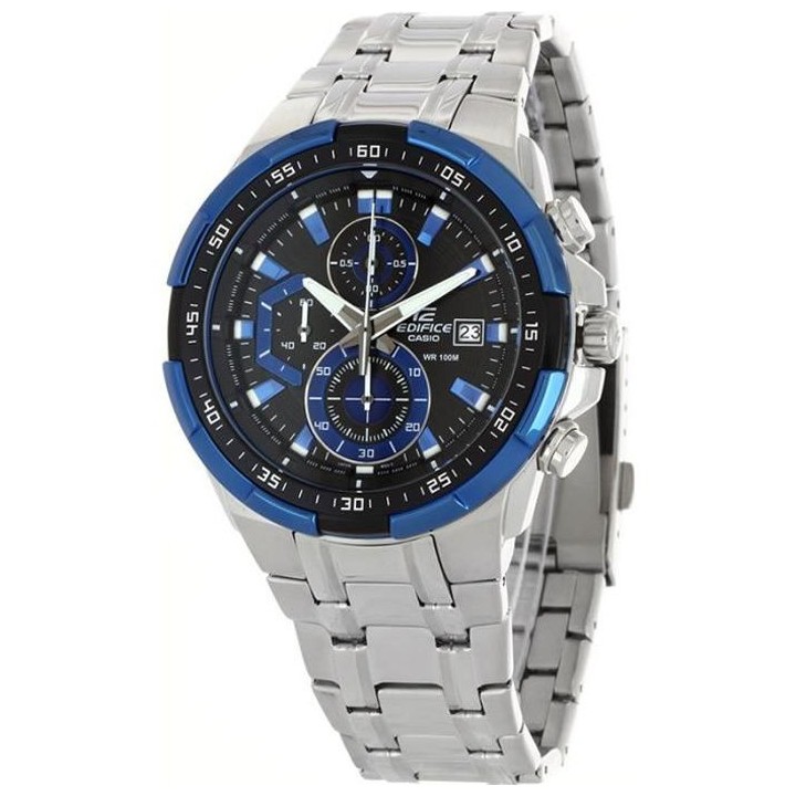 CASIO - Montre en acier inoxydable - EDIFICE - Gris