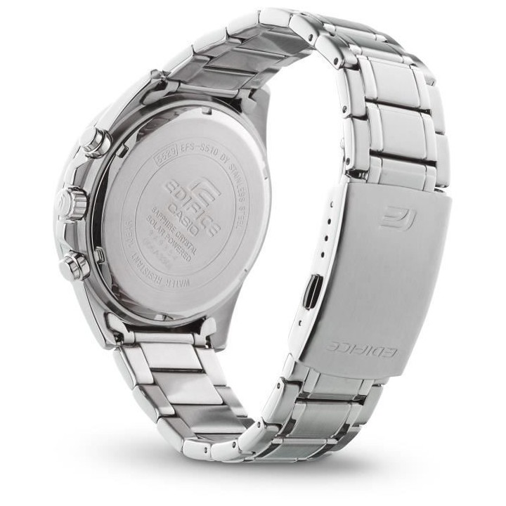 CASIO - Montre en acier inoxydable - EDIFICE - Gris