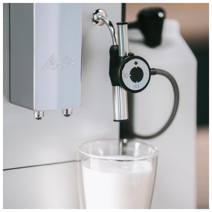 Machine a café MELITTA - Solo & Perfect Milk E957-203 Argent