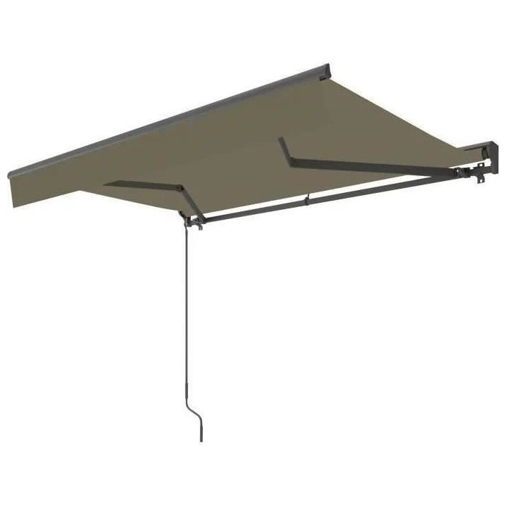 Store banne motorisé semi coffre 2,90 x 2,50 m en aluminium, structur